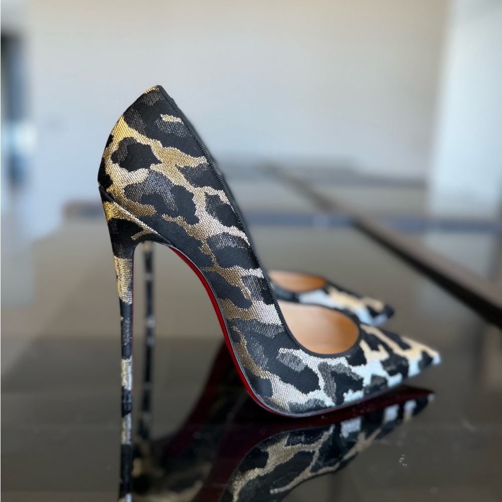 Christian Louboutin Leopard Print Heels